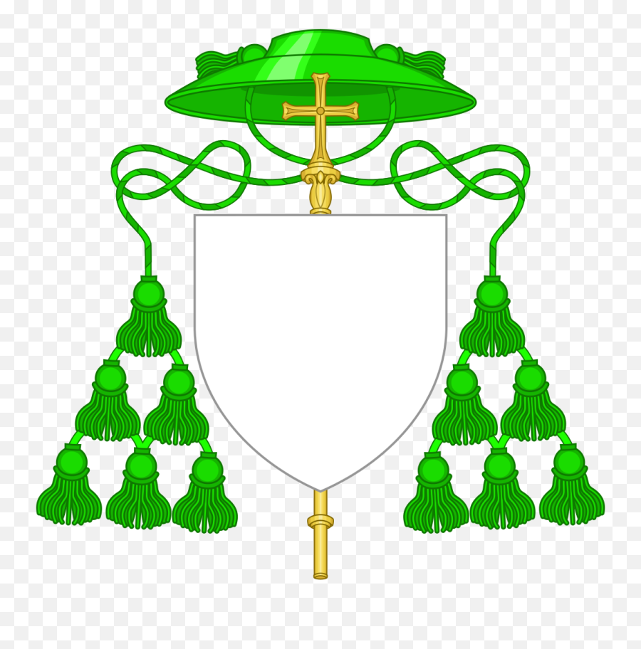 External Ornaments Of A Bishop - Coat Of Arms Of A Canon Emoji,Emoji Christmas Ornaments