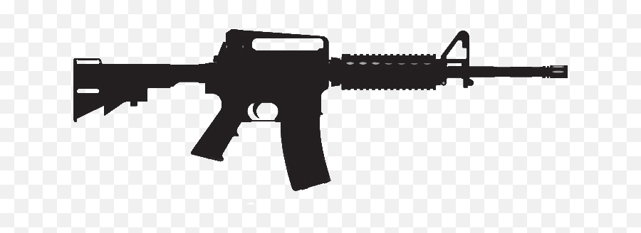 Clipart Ar 15 Png - Ar 15 Rifle Clipart Emoji,Ar 15 Emoji