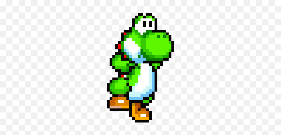 24 Yoshi Gifs - Sprites Gif Emoji,Yoshi Emoticon