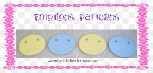 ESLEFL Preschool Teachers Feelings Emotions Theme - Smiley Emoji