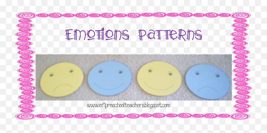 Eslefl Preschool Teachers Feelings Emotions Theme - Smiley Emoji,Smiley Face Chart Of Emotions