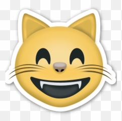 Kitty plskitty Twitter - Cat Emoji Png