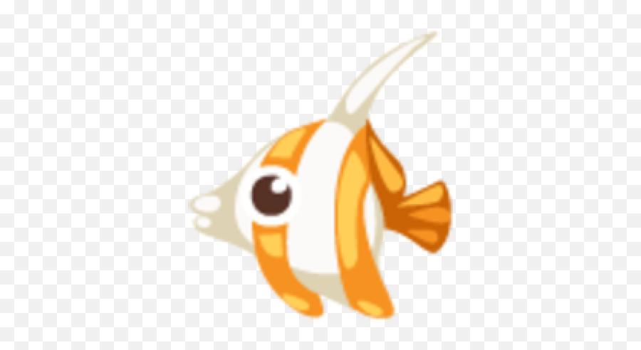 Tropical Fish Clipart Angel Fish - Cartoon Angelfish Emoji,Clown Fish Emoji