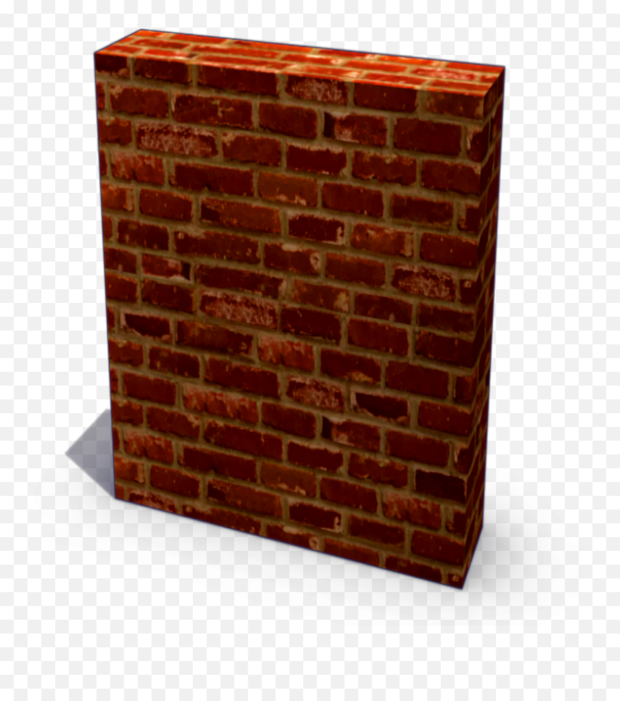 Brick Wall Wall Sticker - Brick Wall Emoji,Brick Emoji