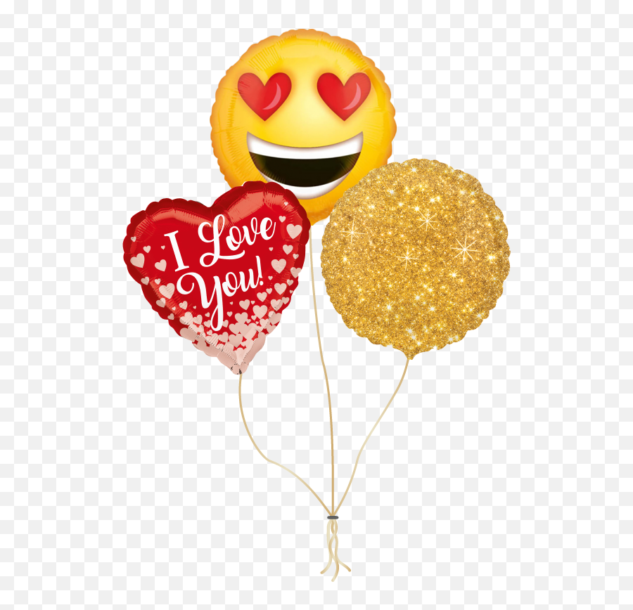 Ballonnen Tros U0027i Love Youu0027 - Balloon Emoji,Love You Emoji
