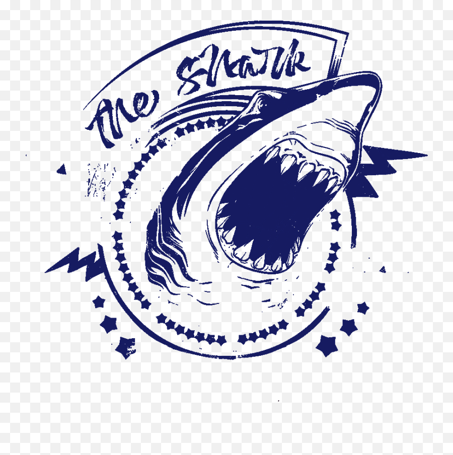 Blue Shark Logo 3 - Shark Logo Vector Png Emoji,Facebook Shark Emoji