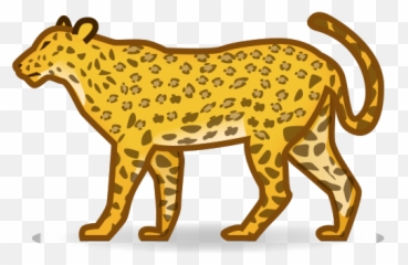Cheetah Clipart Emoji Cheetah Emoji Transparent Free For - Leopardo Emoji Png,Emojidex