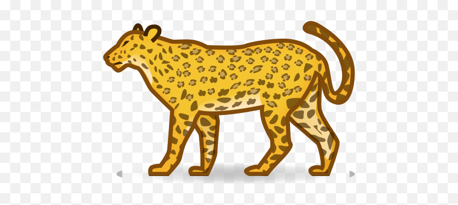 Cheetah Clipart Emoji Cheetah Emoji Transparent Free For - Leopardo Emoji Png,Emojidex