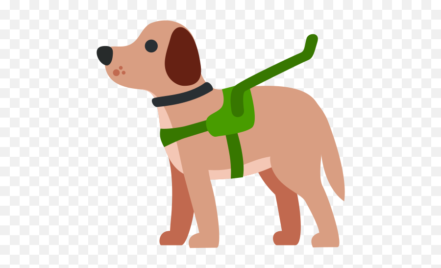 Guide Dog Emoji - Service Dog Emoji,Emoji Guide