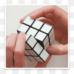 Rubiks Cube For Blind People - Rubix Cube For Deaf People Emoji,Rubik's Cube Emoji