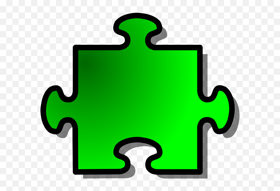 Free Image - Colored Puzzle Pieces Template Emoji,Jigsaw Emoji