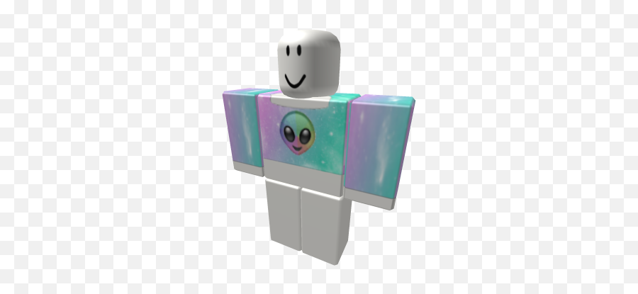 Galaxy Crop Top Alien Emoji Tumblr - Roblox Girl Sailor Uniform,Mr Robot Emoji