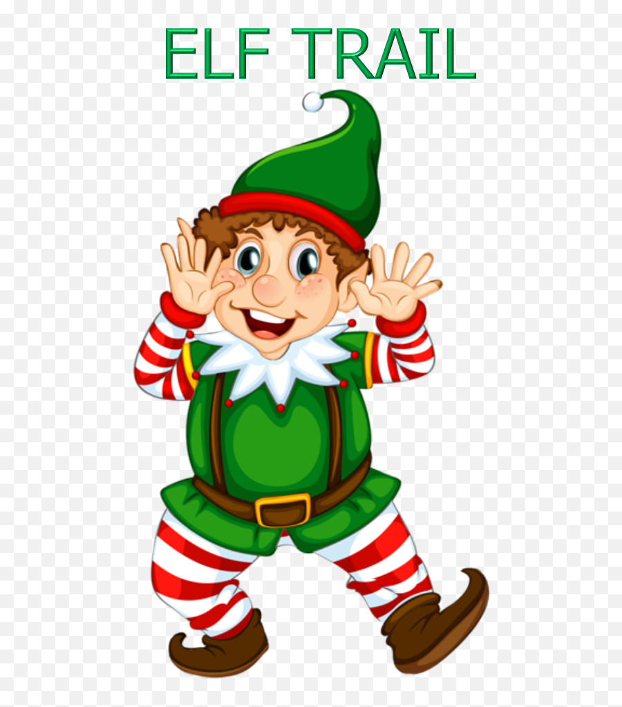 Elf Clipart White Background - Transparent Background Christmas Clip Art Emoji,Elf Emoji
