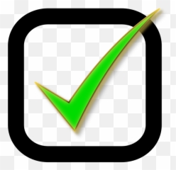 Checkbox Tick - Transparent In The Box Emoji