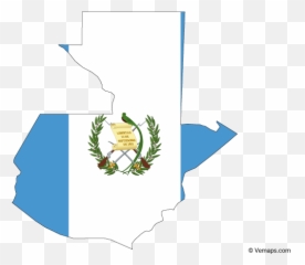 Flag Map Of Guatemala - Guatemala Flag Emoji,Peru Flag Emoji