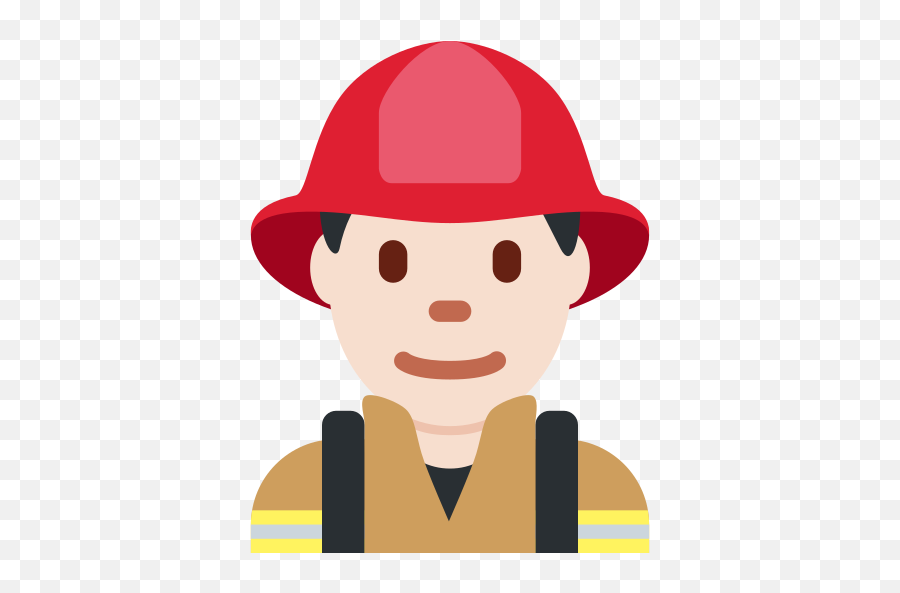 Twemoji2 1f468 - Emoji Fireman,Cap Emoji