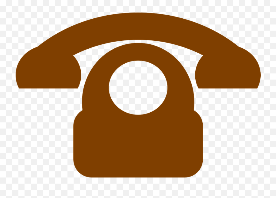 Free Dial Telephone Vectors - Brown Phone Icon Emoji,Telephone Emoticon