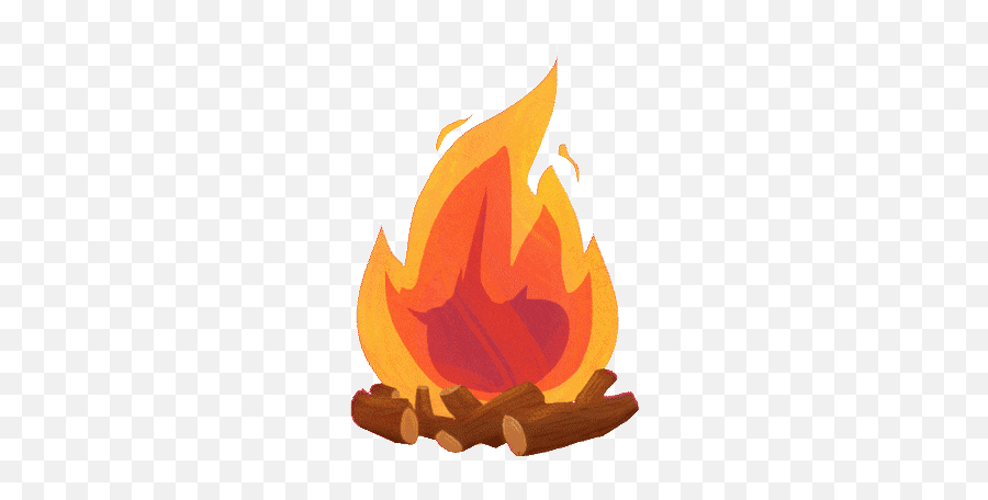 Campfire Gon Stickers For Android Ios - Animated Camp Fire Gif Emoji,Campfire Emoji