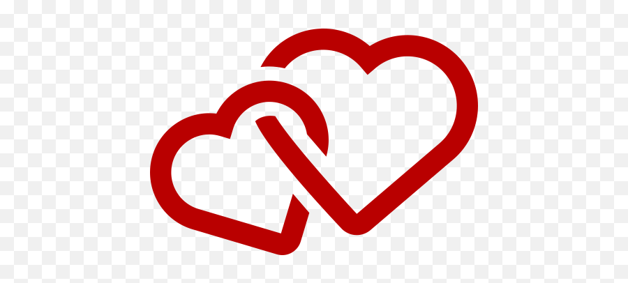 Iconos De Corazones Cupidos Y Figuras De Amor - Two Hearts Icon Emoji,Emojis De Corazon