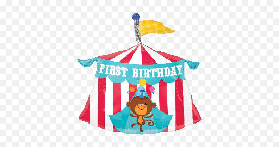 Circus Clown - Generic Themes Circus Birthday Balloon Emoji,Circus Tent Emoji