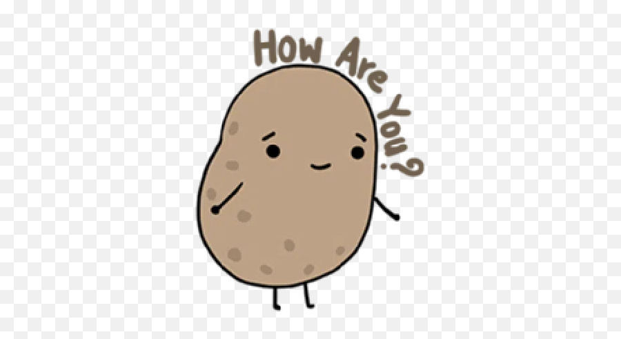Kawaii Potato Whatsapp Stickers - Stickers Cloud Raschhofer Bier Emoji,Potato Emoji