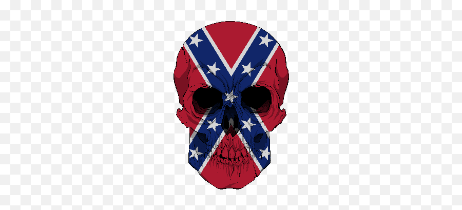 Rebel Skull T - Sonya Clark Measuring Histories Emoji,Confederate Flag Emoji