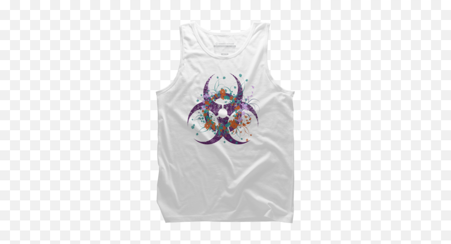 Shop Palmstreetgalleryu0027s Design By Humans Collective Store - Sleeveless Shirt Emoji,Biohazard Emoji