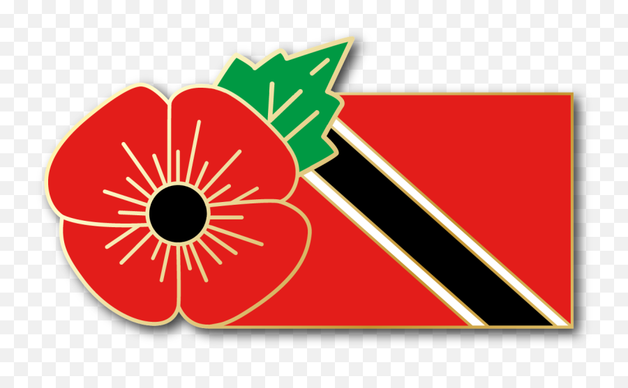 Image Of Trinidad Tobago Fmn Poppy - Poppy Trinidad Tobago Emoji,Trinidad Flag Emoji
