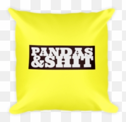 U1F4A9 Emoji Square Pillow PANDAS u0026 SHIT Online Store - Decorative