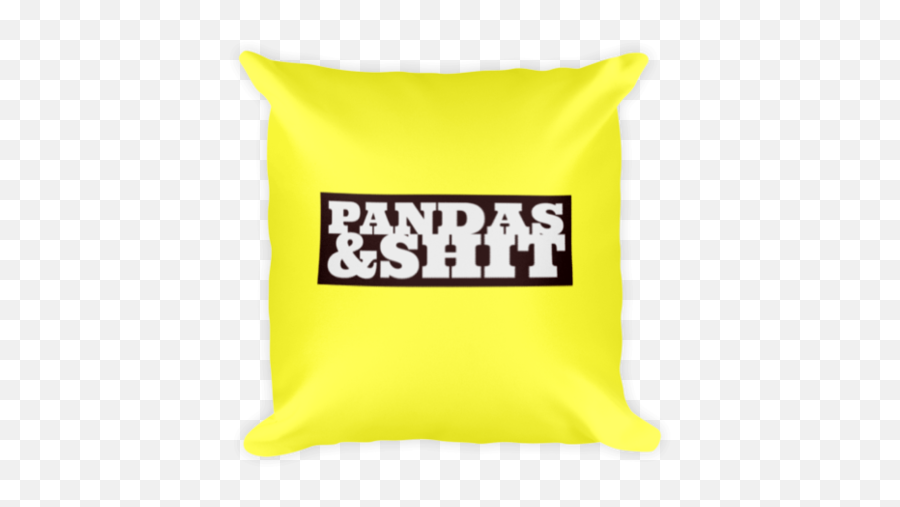 U1f4a9 Emoji Square Pillow Pandas U0026 Shit Online Store - Decorative,Large Emoji Pillow