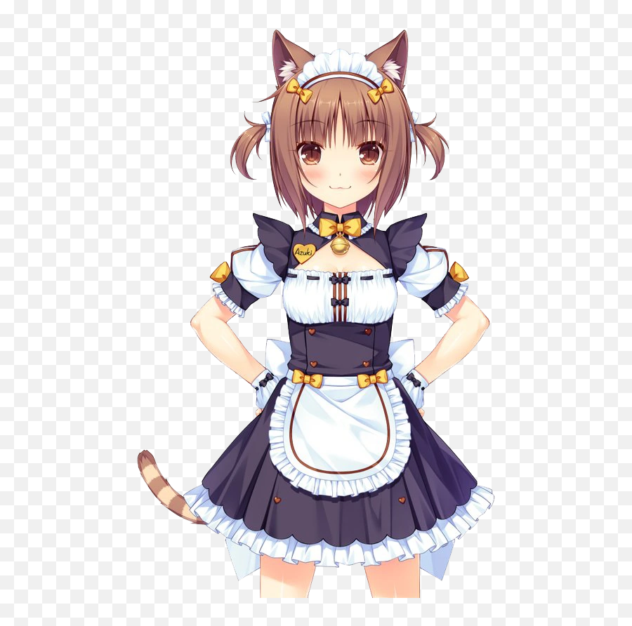 Azuki Nekopara Wiki Fandom - Transparent Anime Maid Png Emoji,Neko Emoji