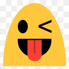Face With Stuck Out Tongue And Winking - Happy Emoji