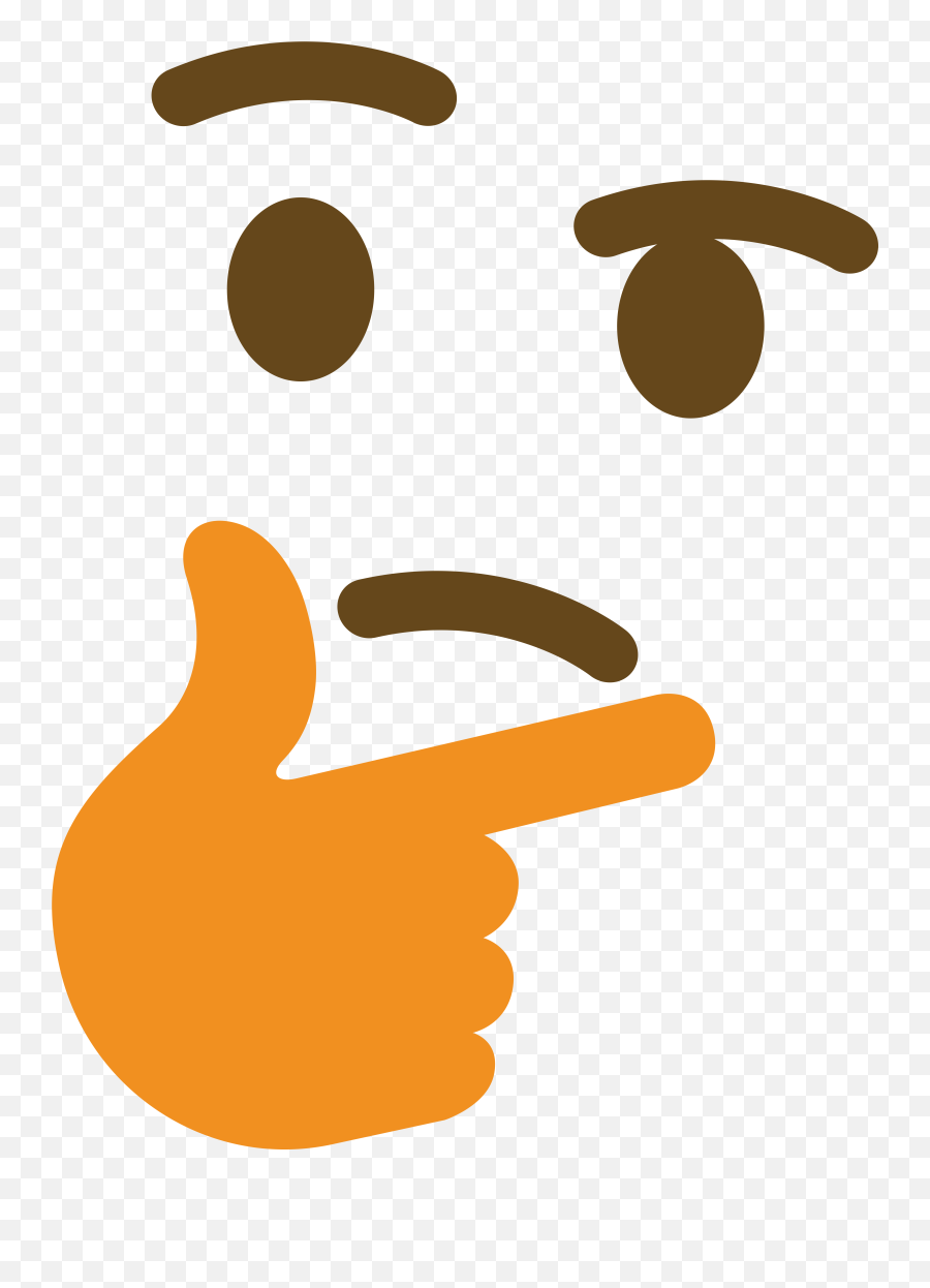 Tired Of Using Crummy Cutouts When Making Your Thonks Emoji,Thonking Emoji