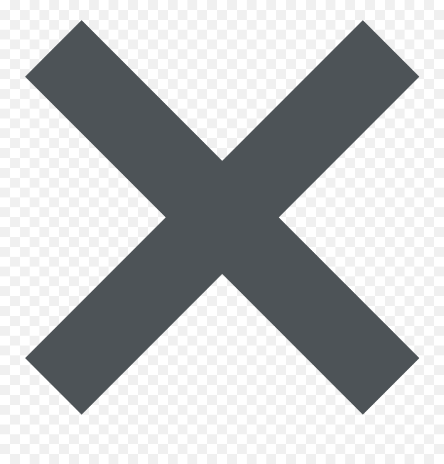Emojione 2716 - Black Cross Mark Emoji,?? What Is This Emoji