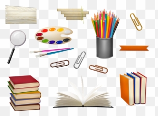 School Supplies Book Paper Tags - Clip Art Emoji,Emoji School Supplies