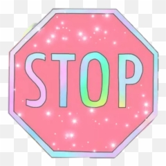 Stop Sign Sticker Challenge - Stop Sign Emoji,Stop Sign Emoji