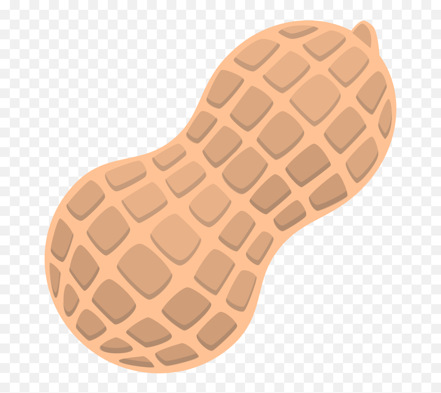 Emojione 1f95c - Free Vector Peanut Svg Emoji,Brown Square Emoji