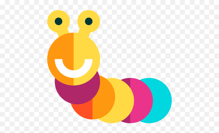 Caterpillar Icon At Getdrawings - Worm Icon Png Emoji,Worm Emoji
