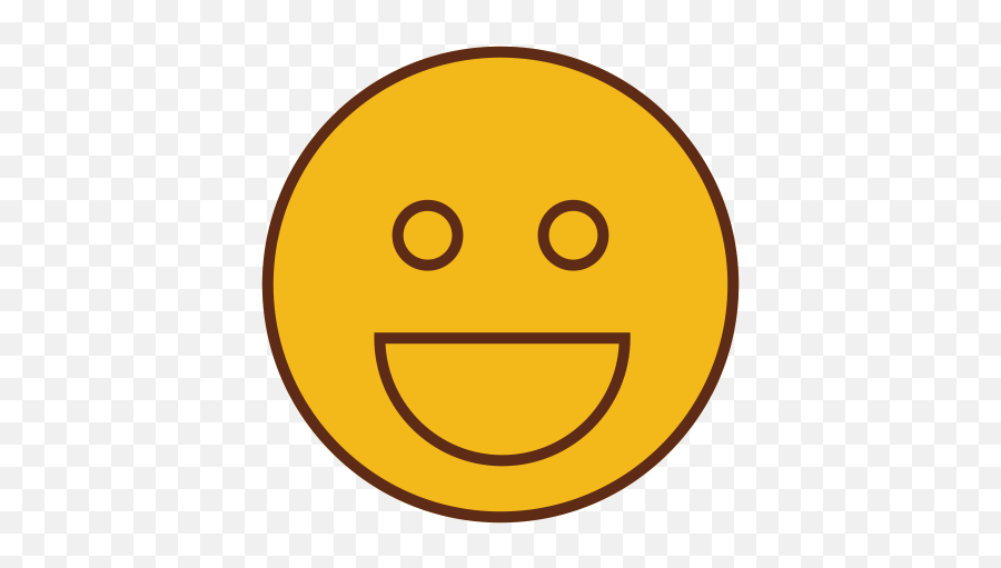 Emoji Icon Of Colored Outline Style - Smiley,Emoji 80