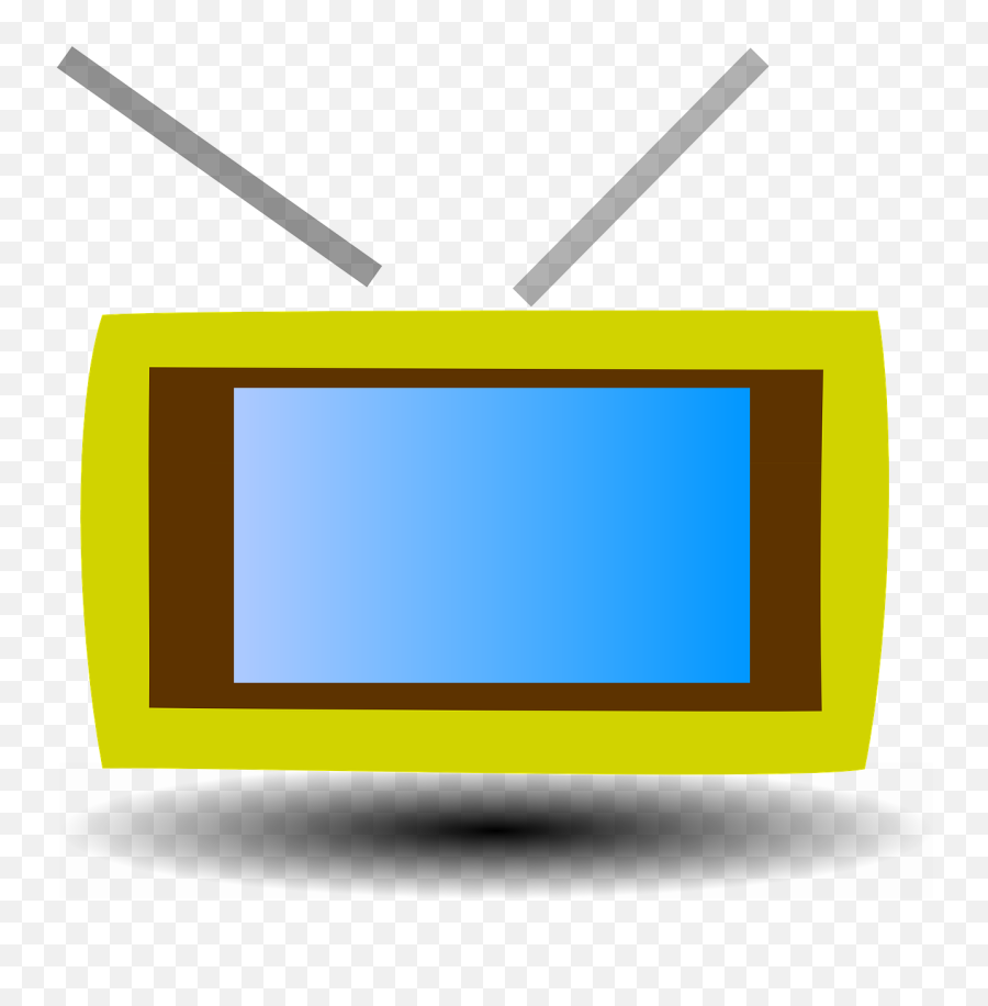 Television Tv Screen Entertainment - Television Emoji,Tv Remote Emoji