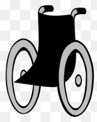 Wheelchair Chair Chairbound - Clipart Emoji