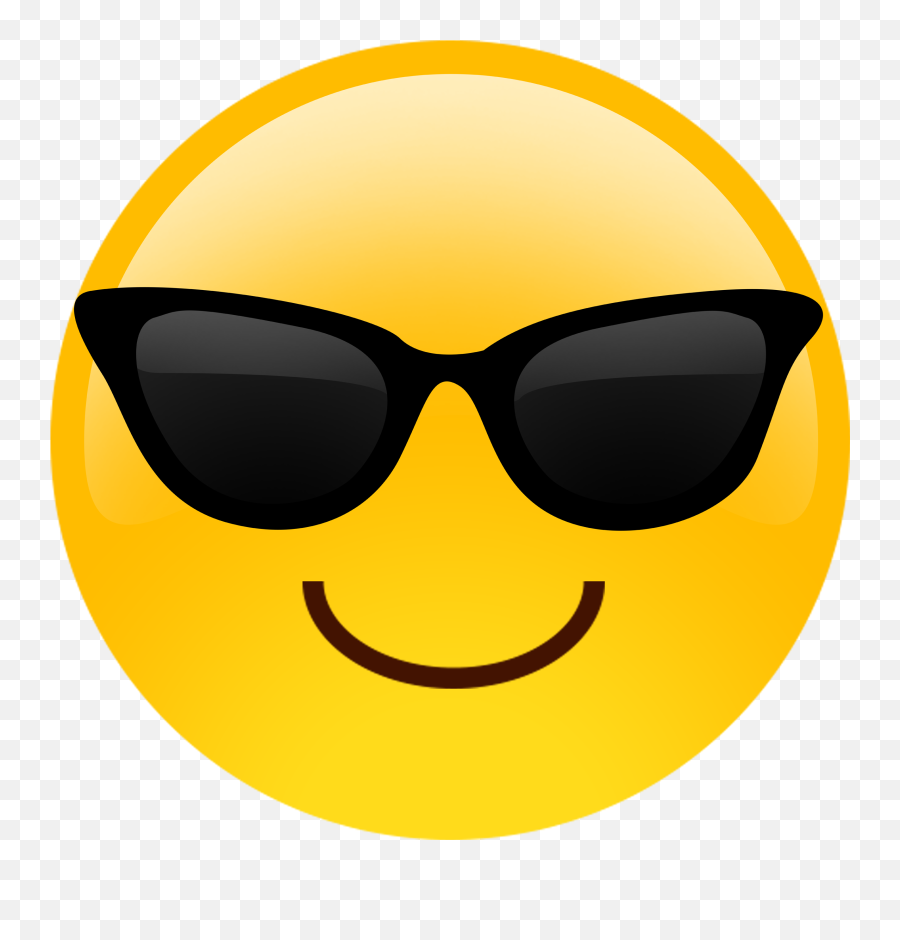 Emoji Transparent Thinking Emoji Art Prints - Emoji Faces Sunglasses,Thinking Emoji Transparent