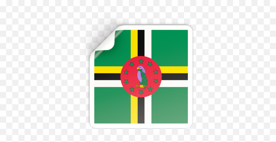 Flag Vector Png - Flag Of Dominica Emoji,Dominican Flag Emoji