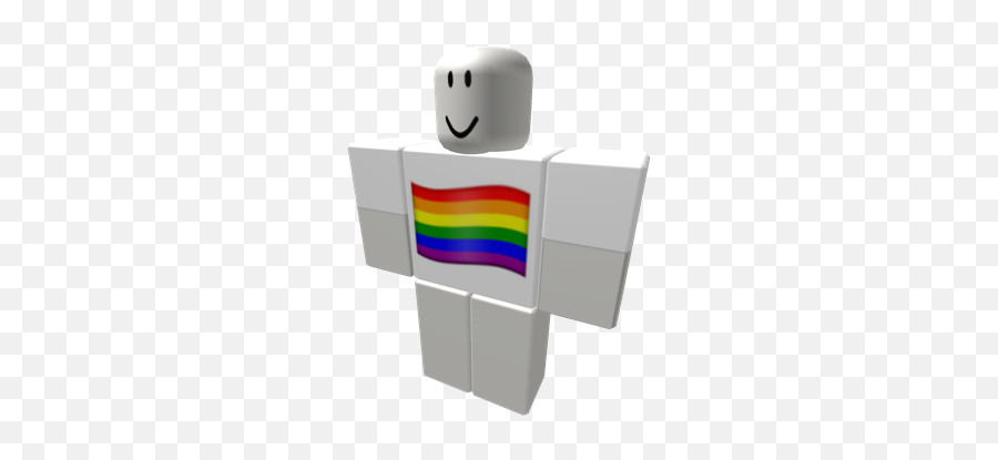Roblox Flag Emojis - Roblox White Cropped Tee,Pride Flag Emojis
