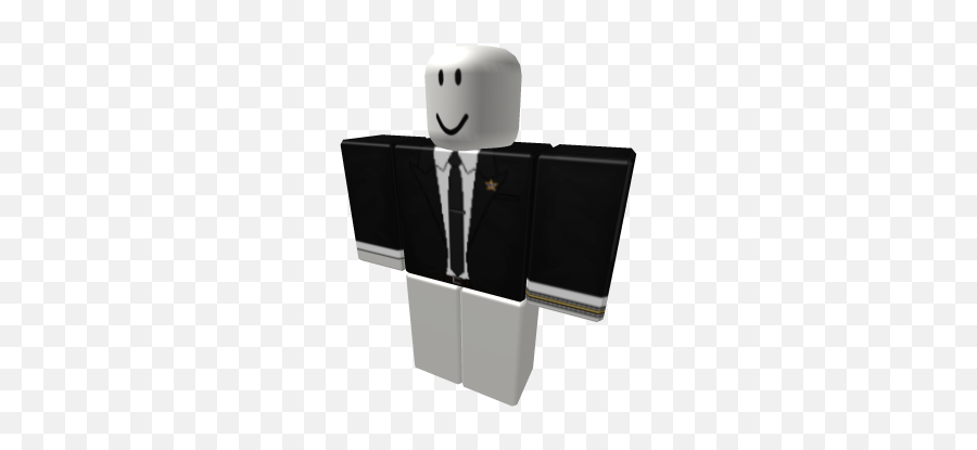Secret Service Black Suit Upper - Roblox Black Tuxedo Roblox Emoji,Secret Emoji Iphone