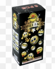 Smile Face Artillery - Smiley Firework Ball Emoji