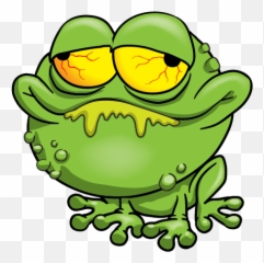Pepe Emoji Png Feels Bad Man - Ugly Frog Cartoon,Feelsbadman Emoji