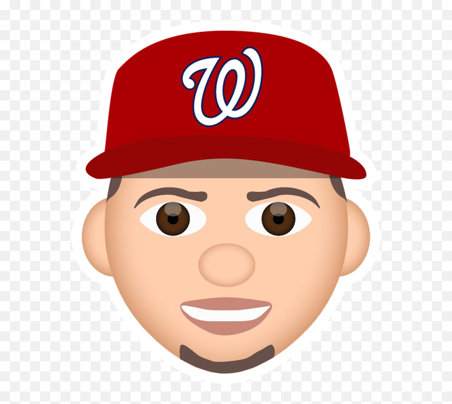 Nationals Emojis Washington Nationals - Cap Los Ángeles Dodgers Bassebool,Emoji Women