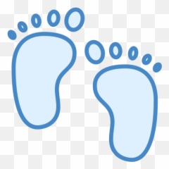 Baby Feet Icon - Free Download Png And Vector Child Feet Clipart Emoji,Feet Emoji
