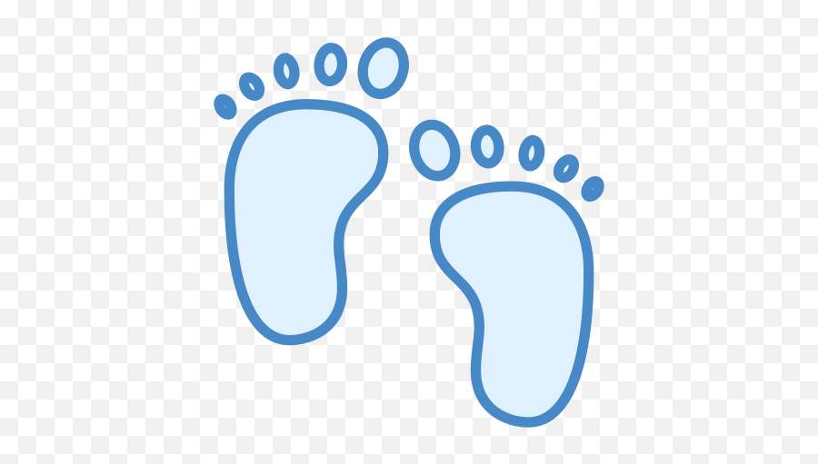 Baby Feet Icon - Free Download Png And Vector Child Feet Clipart Emoji,Feet Emoji